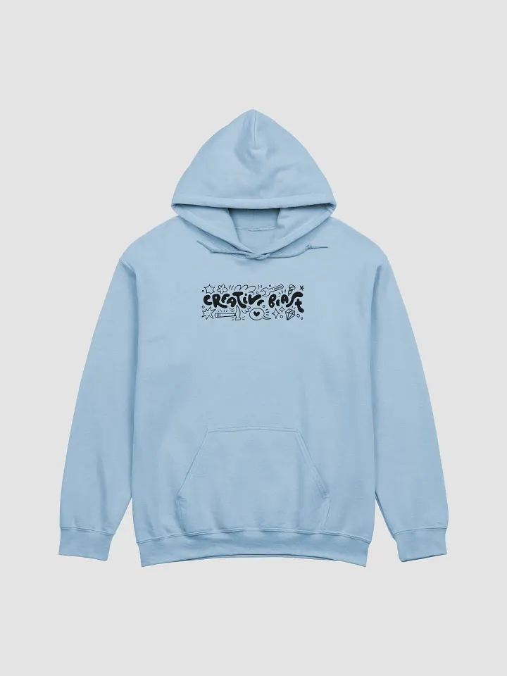 CREATIVE CHAOS HOODIE - Black txt product image (2)