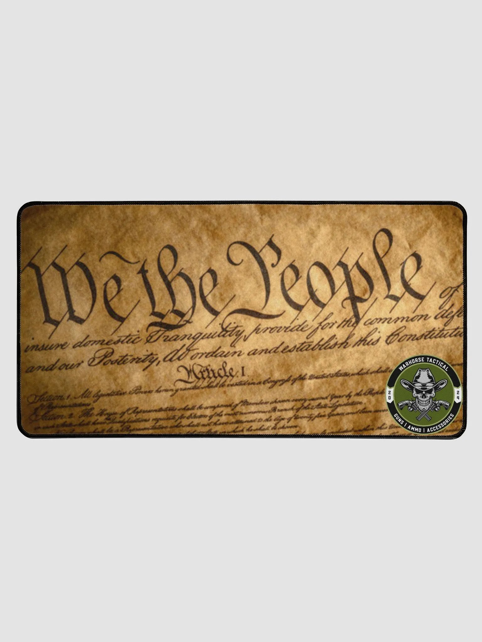 Warhorse Tactical We The People Desk Mat product image (1)