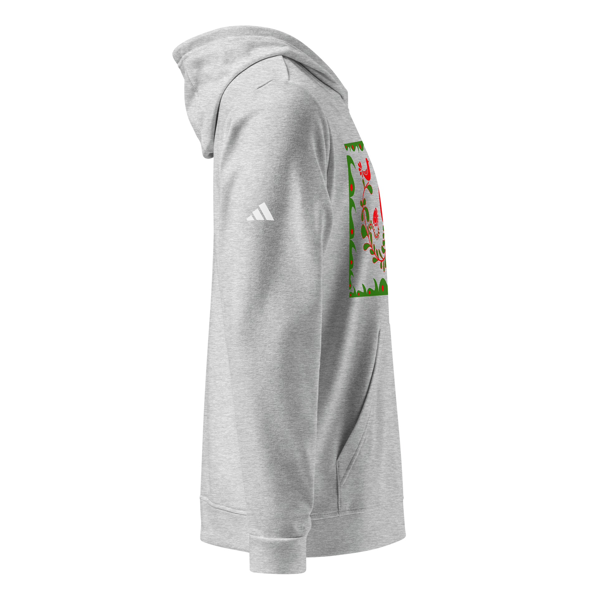 Folk Art Inspired Hungarian Floral Hoodie product image (3)