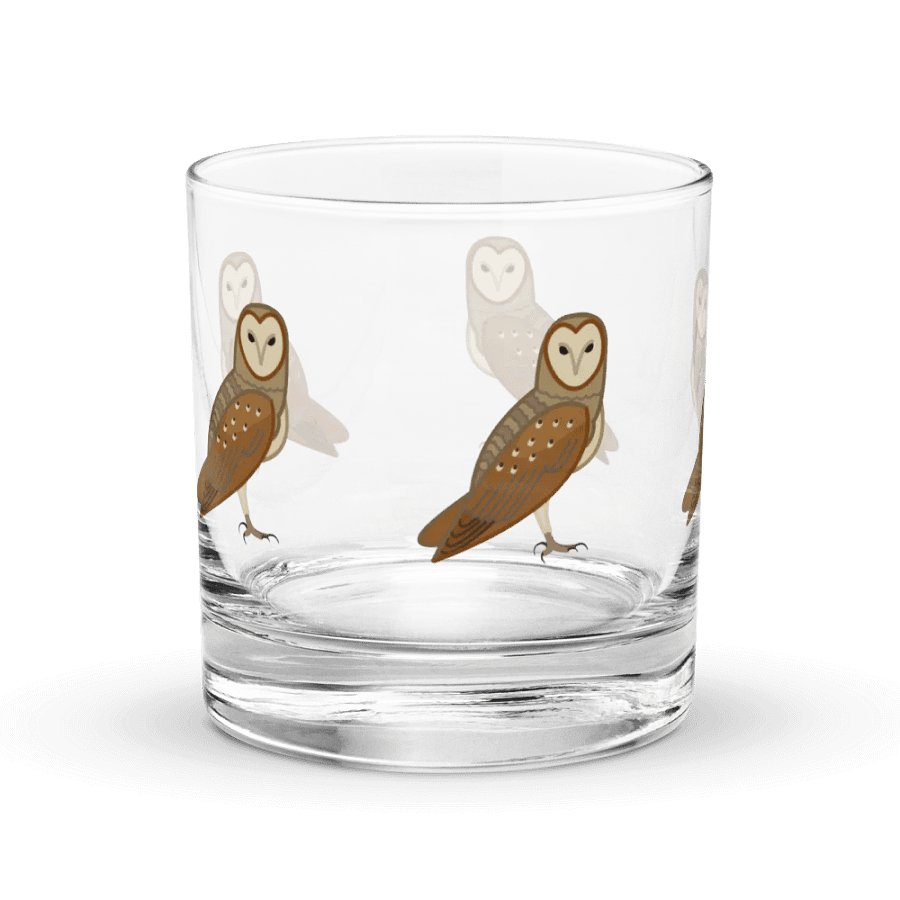 Owl Love You Forever Rocks Glass 1 product image (3)