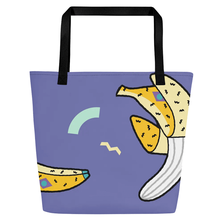 Peel & Play Tote: Abstract Banana Edition product image (1)