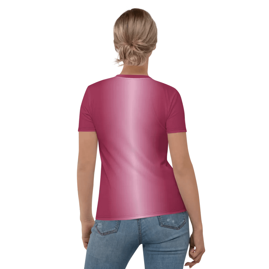 Floral Book All Over Print T-shirt product image (6)