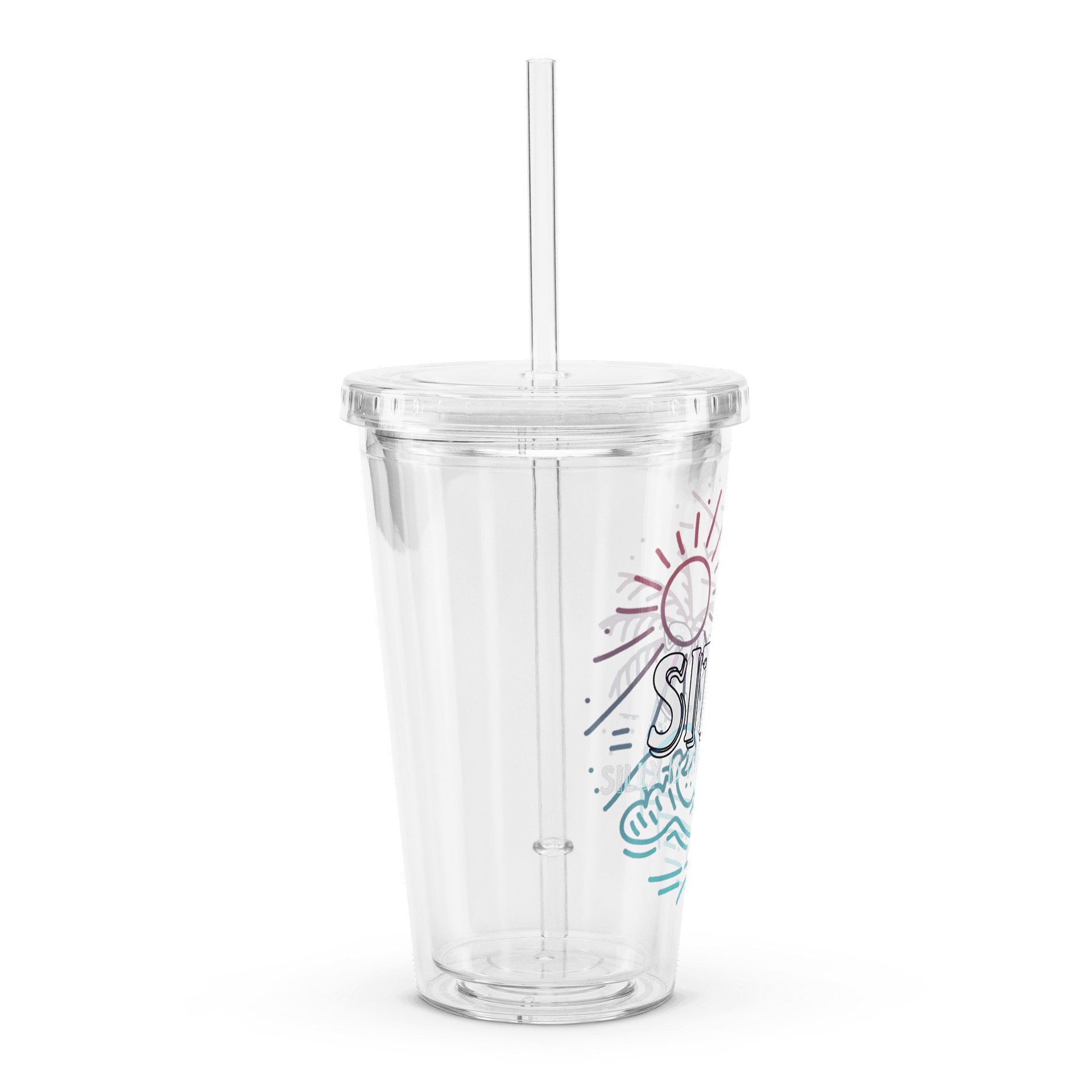 Tropical Sunset SITNS Double Wall Tumbler product image (3)