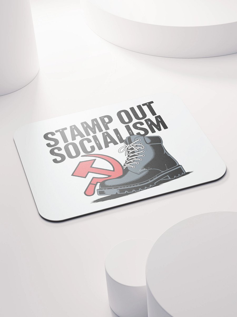 Stamp Out Socialism Boot Graphic mouse pad product image (4)