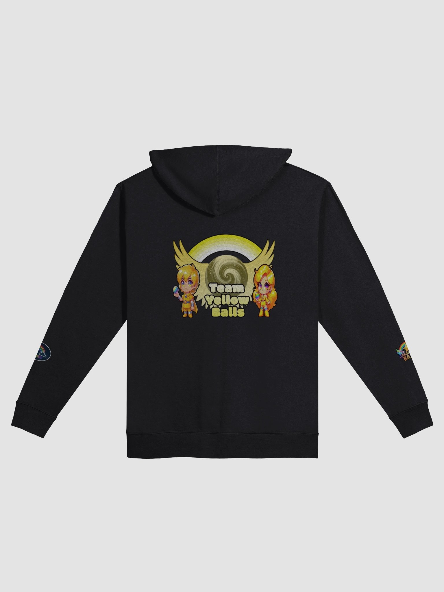 Team Yellow Zip Hoodie product image (1)