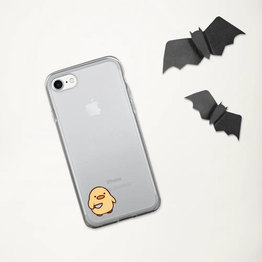 Clear Case for iPhone - Cute Ducky Design product image (333)