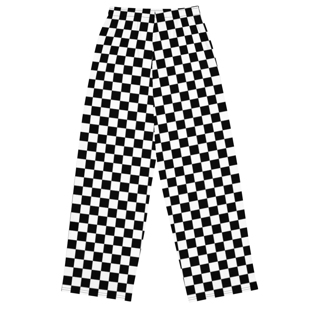 Valentine Westie Checkered Wide Leg Pants product image (6)