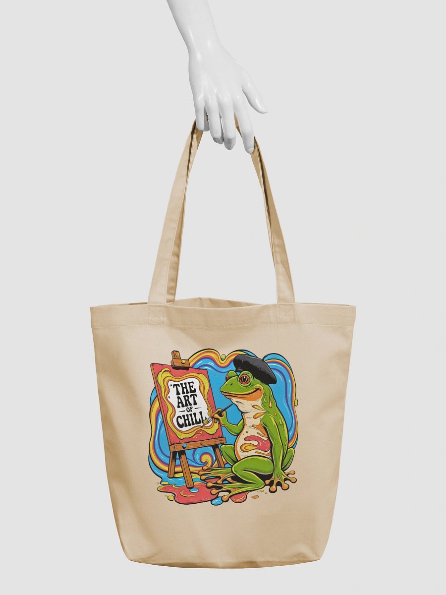 Chill Frog Artistry Tote Bag product image (6)