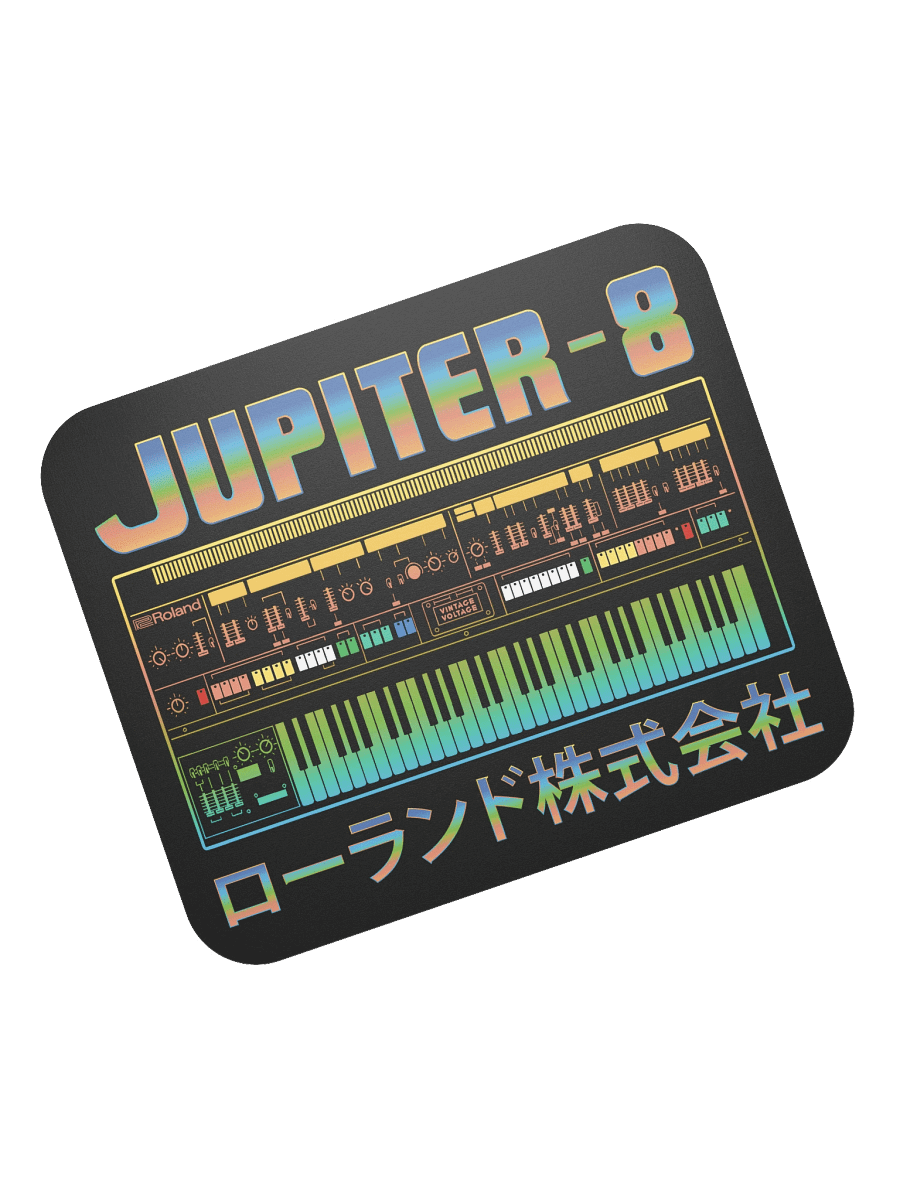Jupiter 8 - Mouse Mat (Roland JP-8 Classic Synthesizer) by Vintage Voltage product image (8)