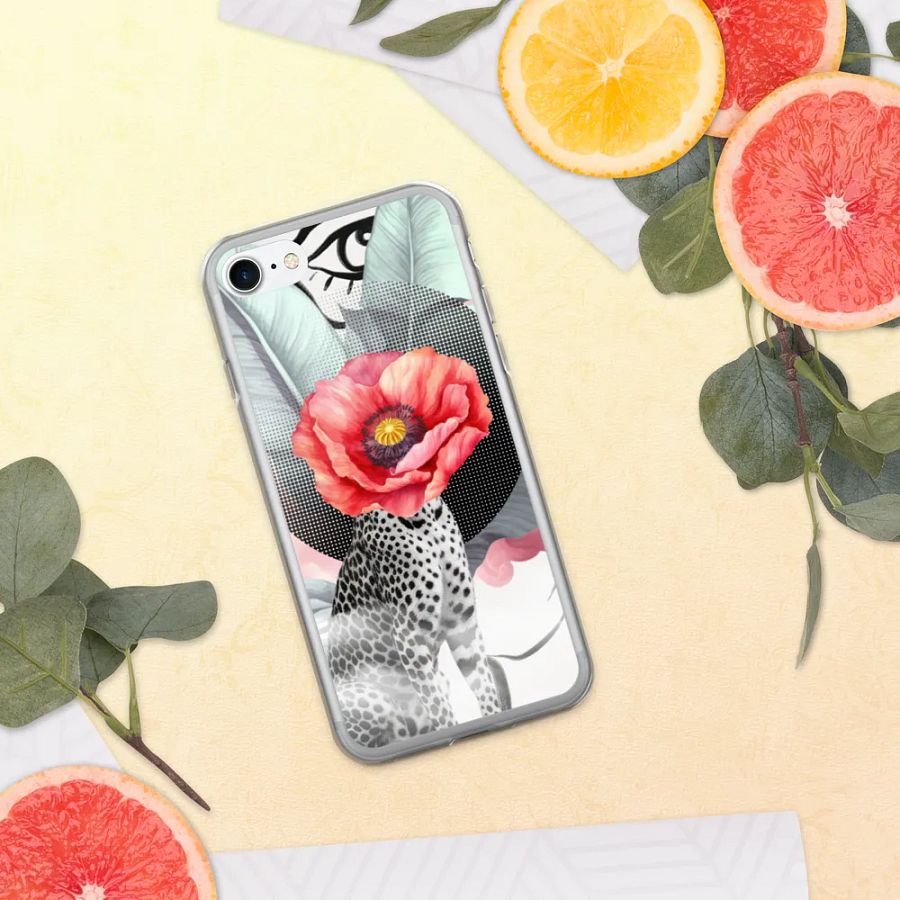 Surreal Leopard Flower iPhone Case product image (337)