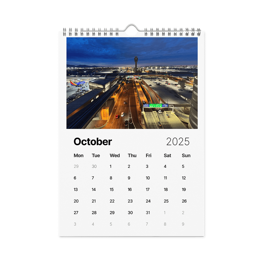 2025 Aviation Photography Calendar product image (11)