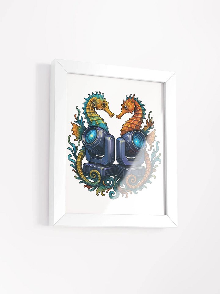 Theatrically Jerry: "Sea Horse Movers" Moving Head LightFramed Poster product image (11)