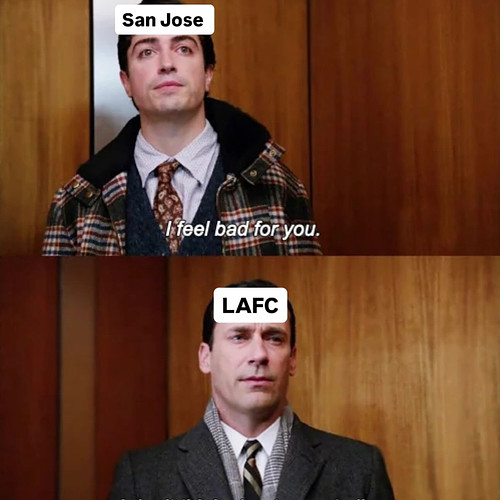 What the SJ v LAFC “rivalry” feels like.