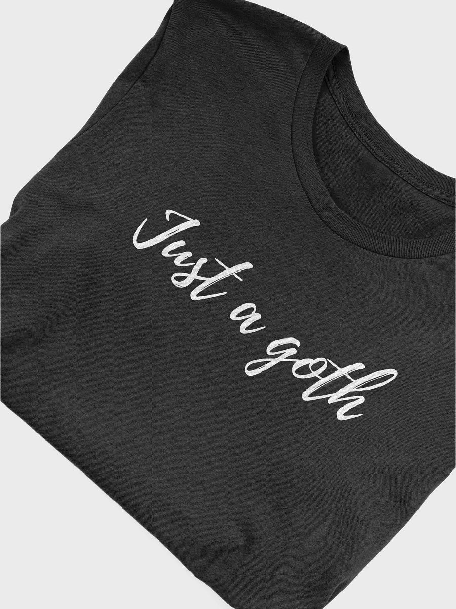Just a goth T-shirt product image (3)