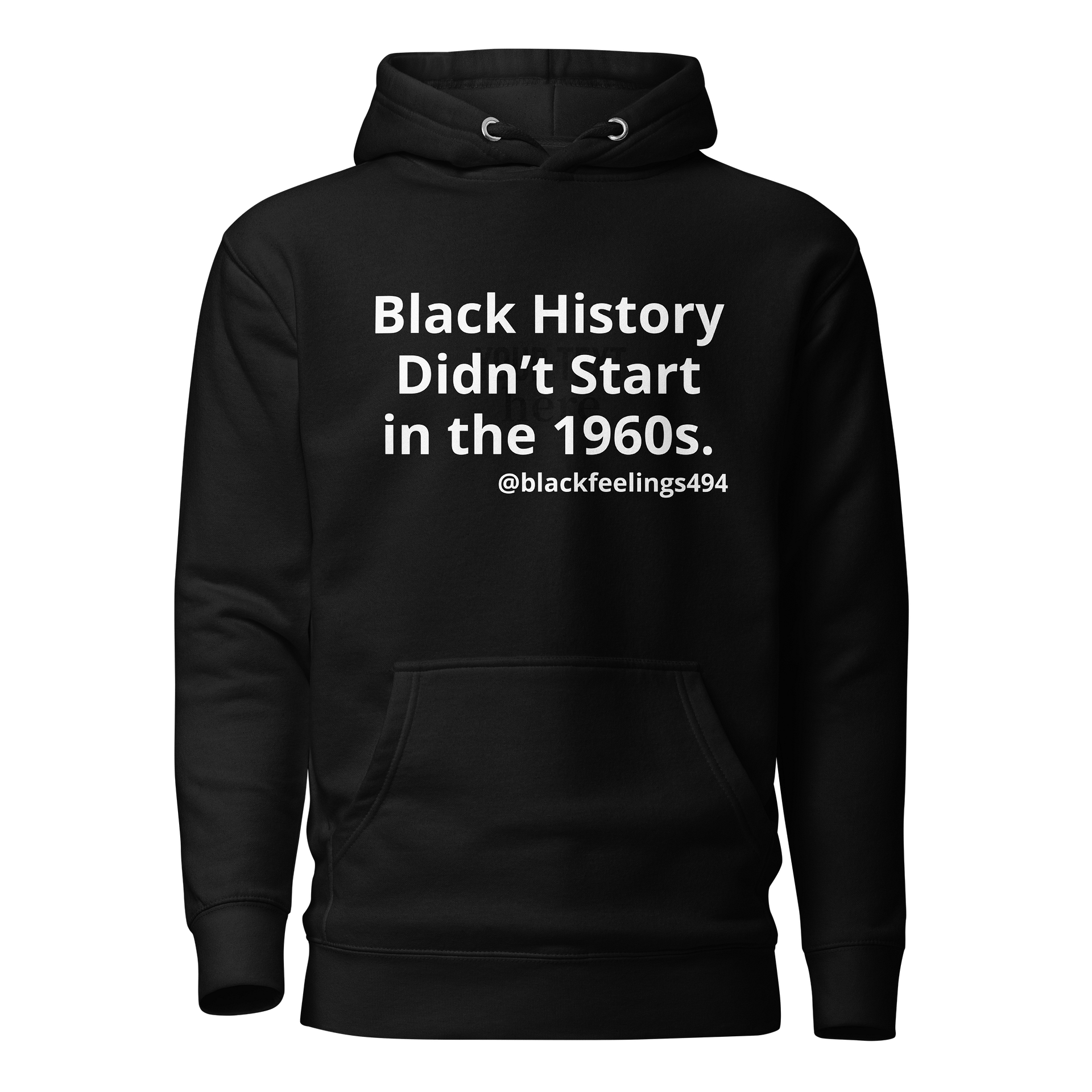 Black History Didn’t Start in the 1960s Hoodie product image (1)
