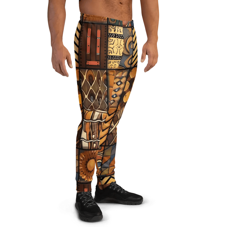 Tribal Elegance: African Patterns Joggers product image (5)