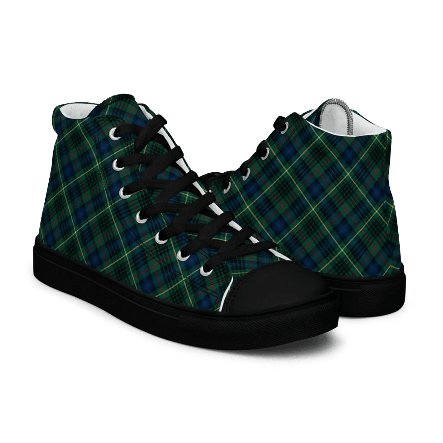 Stewart Hunting Tartan Men's High Top Shoes product image (7)