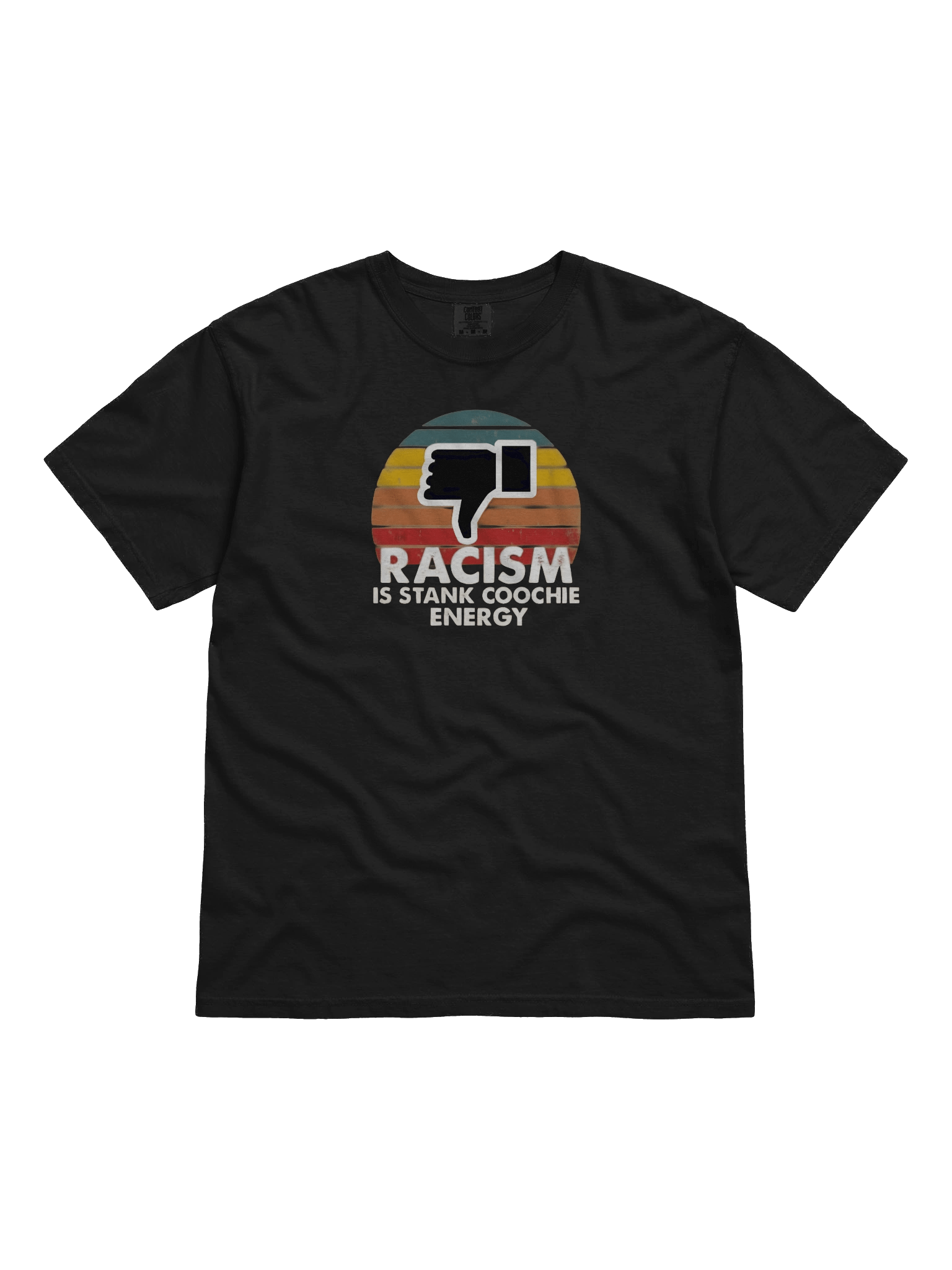 Stank Coochie Energy Thumbs-Down Tee product image (5)