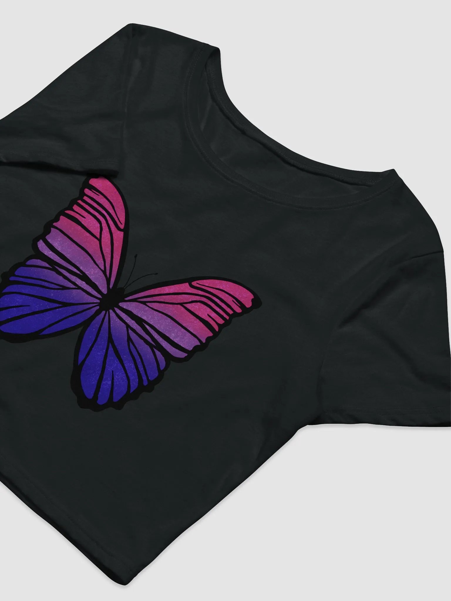 Bisexual Pride Super Soft Crop Baby Tee product image (10)