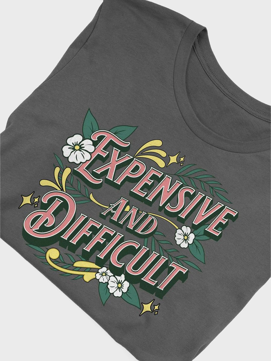 Elegance And Difficult Flowery T-Shirt product image (3)