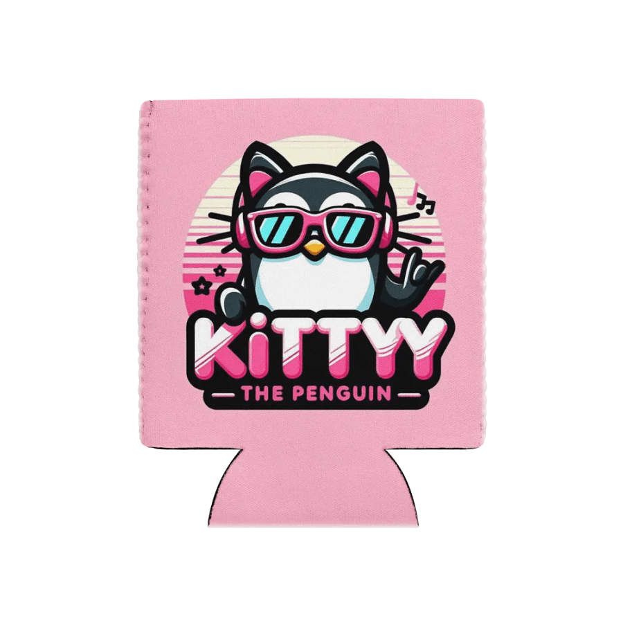 Chill in Style with Kitty the Penguin Can Cooler product image (3)
