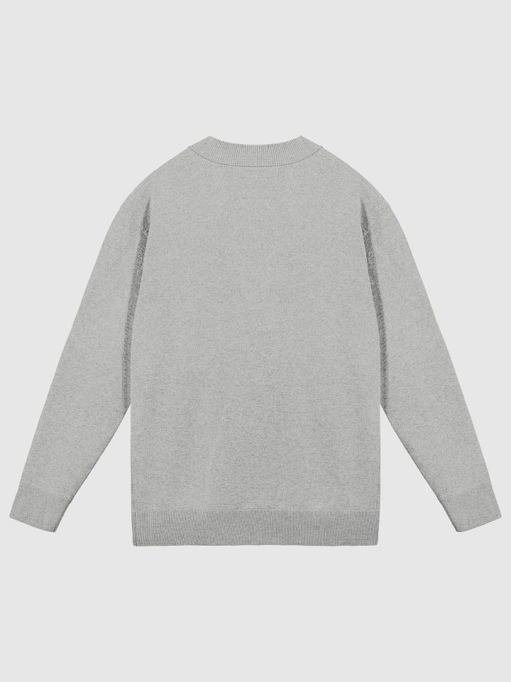 Jacquard Knit Unisex Cardigan product image (6)