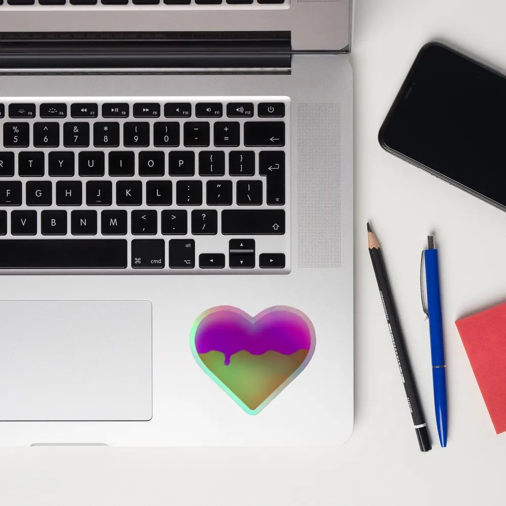 CakeHeart Holographic Sticker product image (12)