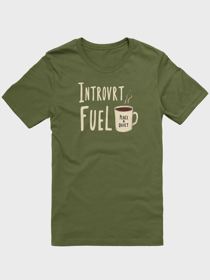 Introvert Fuel Coffee T-Shirt product image (1)