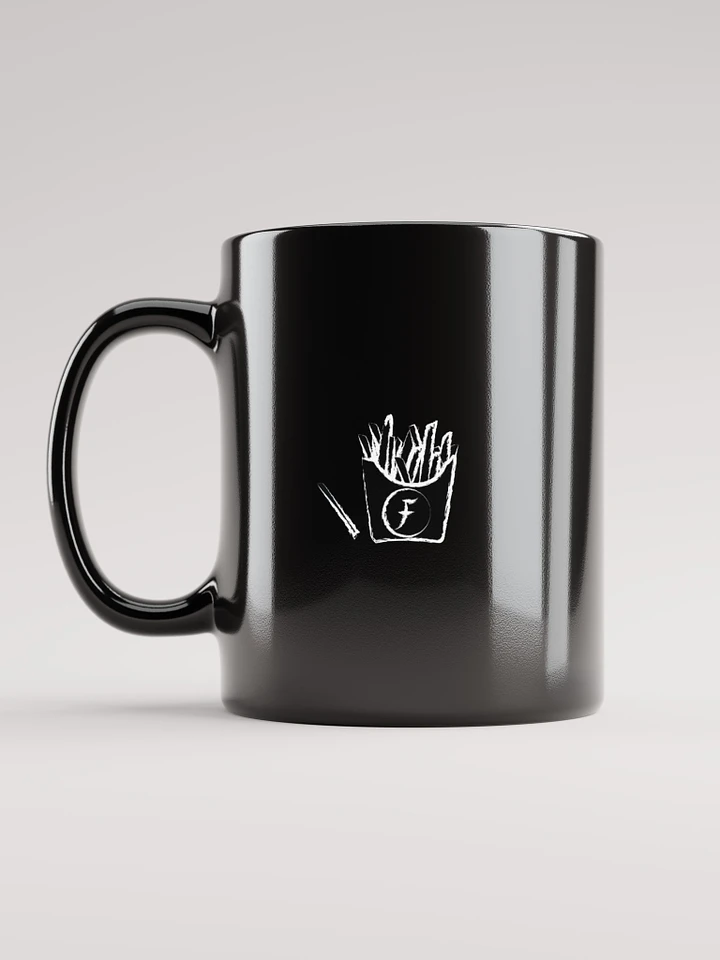 Fryenation Logo Black Coffee Mug product image (1)