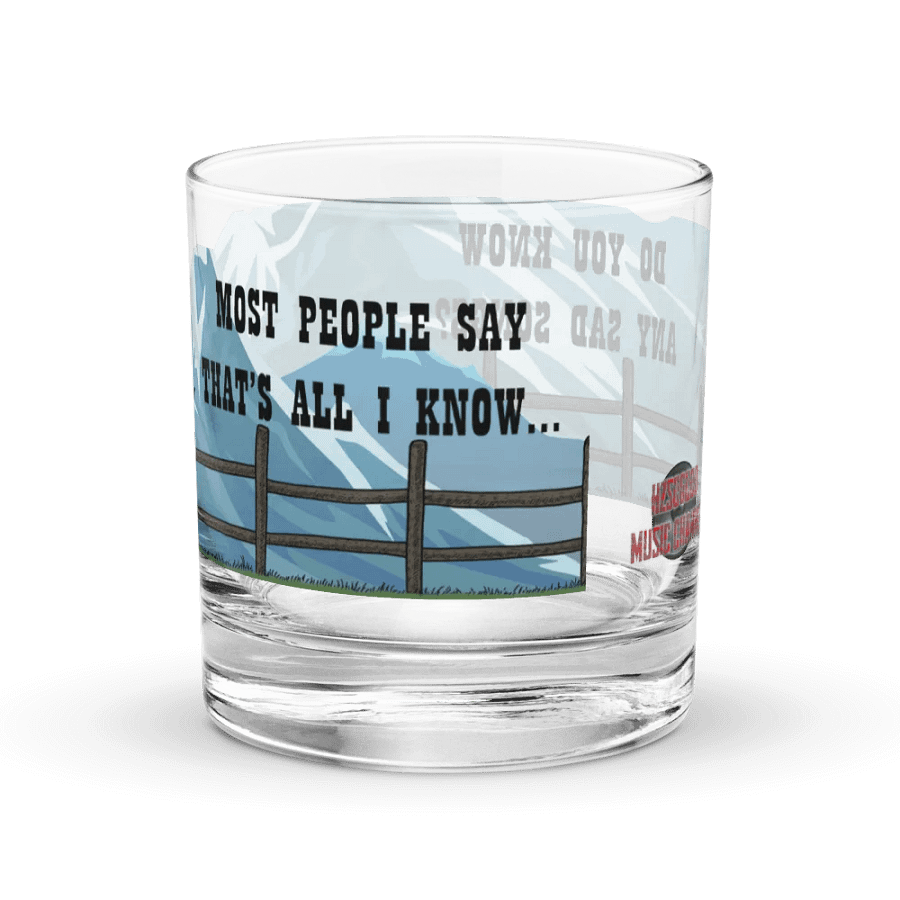 Sad Songs Whiskey Glass product image (4)