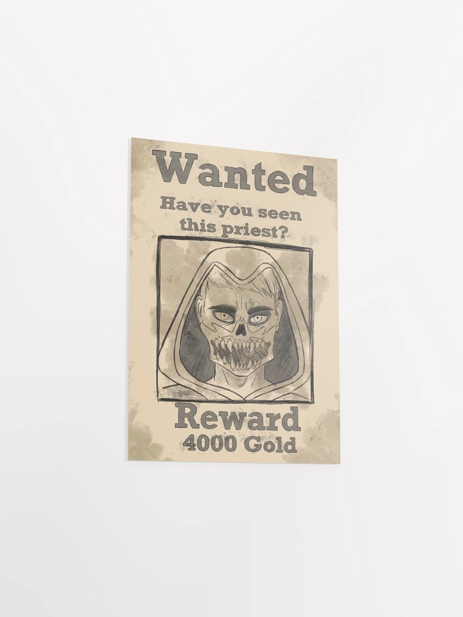 WANTED: Raz the Priest – Dragon Vault Reward Poster product image (11)