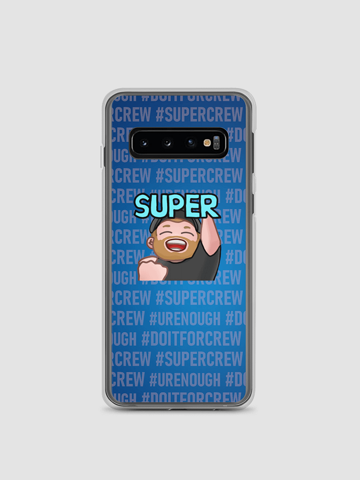 Super - Blue Clear Case for Samsung® product image (1)