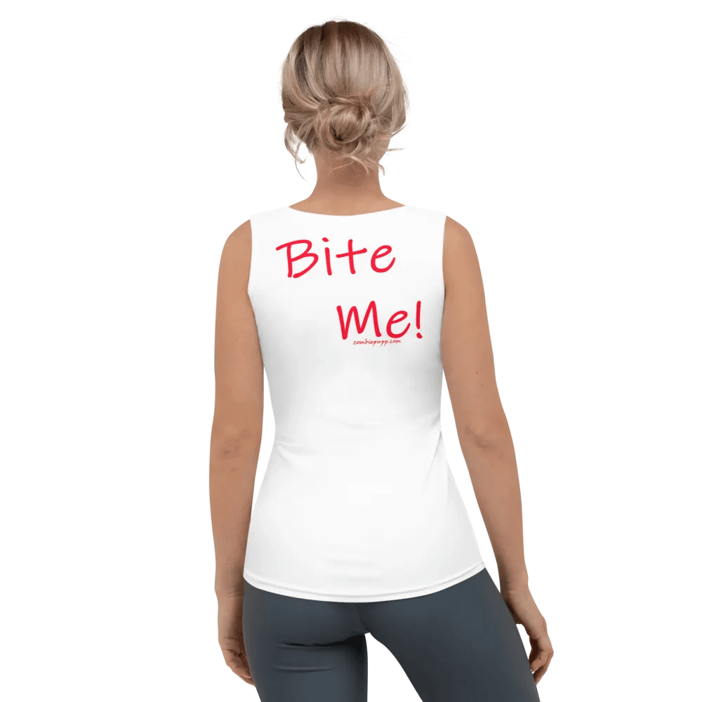 Rip Emoji Bite Me Women's Tank product image (2)