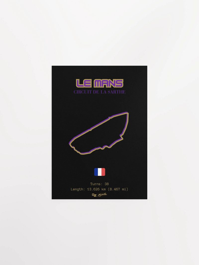 Le Mans| Enhanced Matte Poster