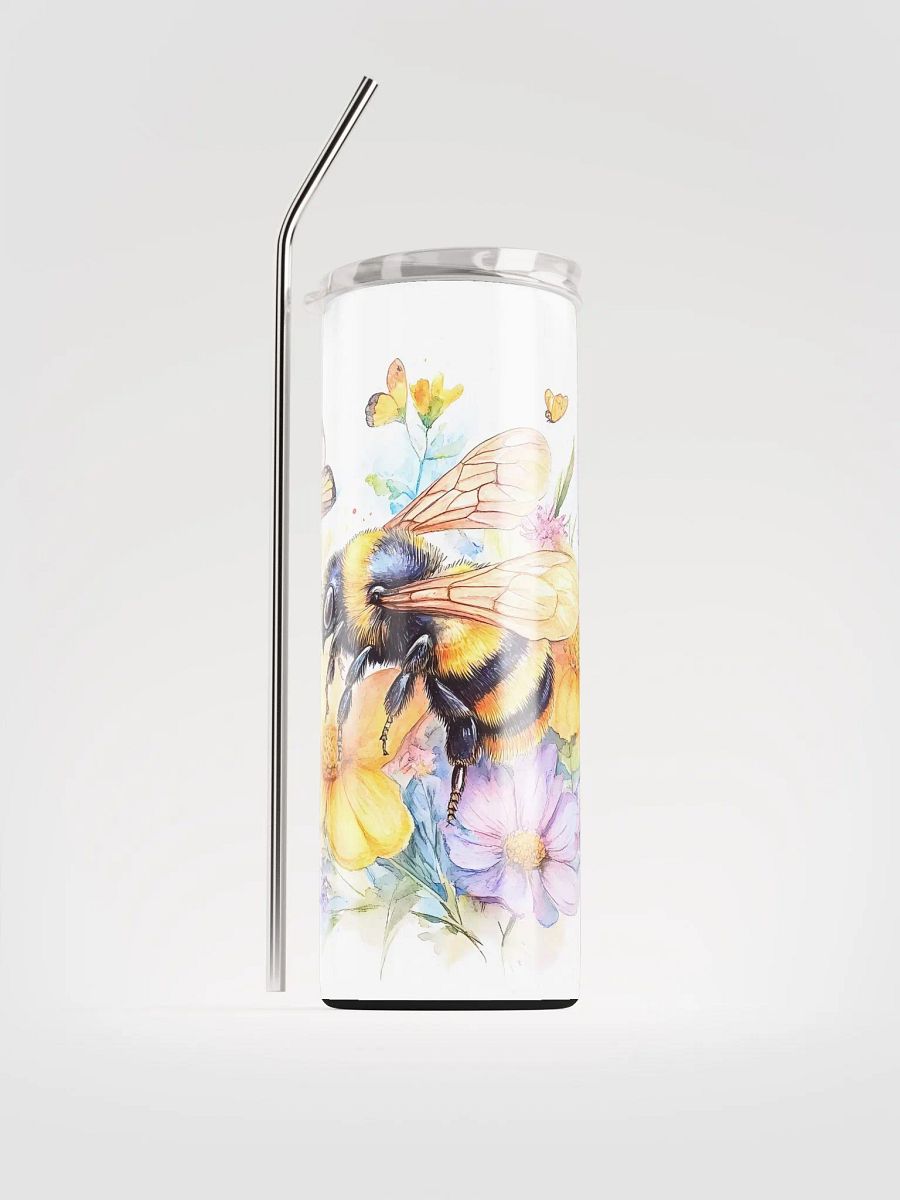 Buzzing Blooms Stainless Steel Tumbler product image (2)