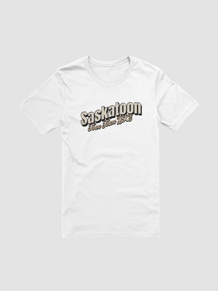 Saskatoon Toon Town YXE Stylized Graphic Tee product image (60)