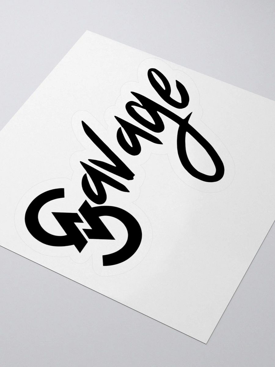 Savage Logo Sticker (Black) product image (3)
