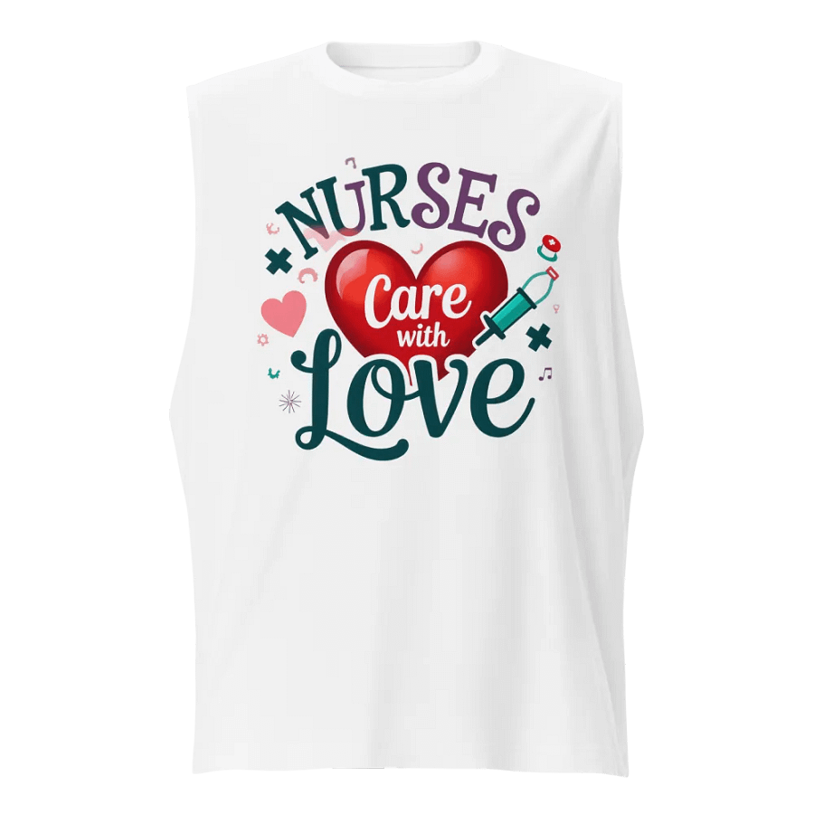 Nurse Love Muscle Tank product image (5)