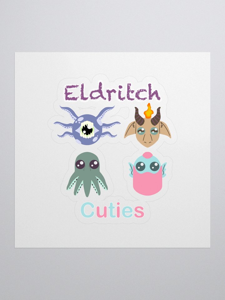 Eldritch Cuties Sticker product image (1)