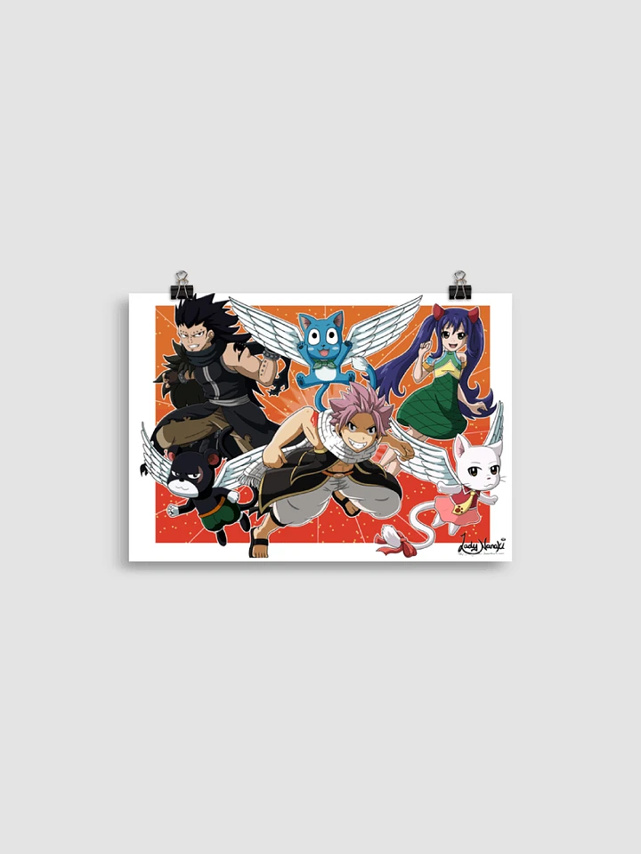 Dragons of Fairy Tail Enhanced Matte Paper Poster (cm) product image (1)