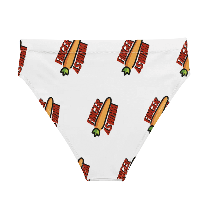 Finger Whimsy - Bikini Bottom - patterned midscale graphic product image (1)