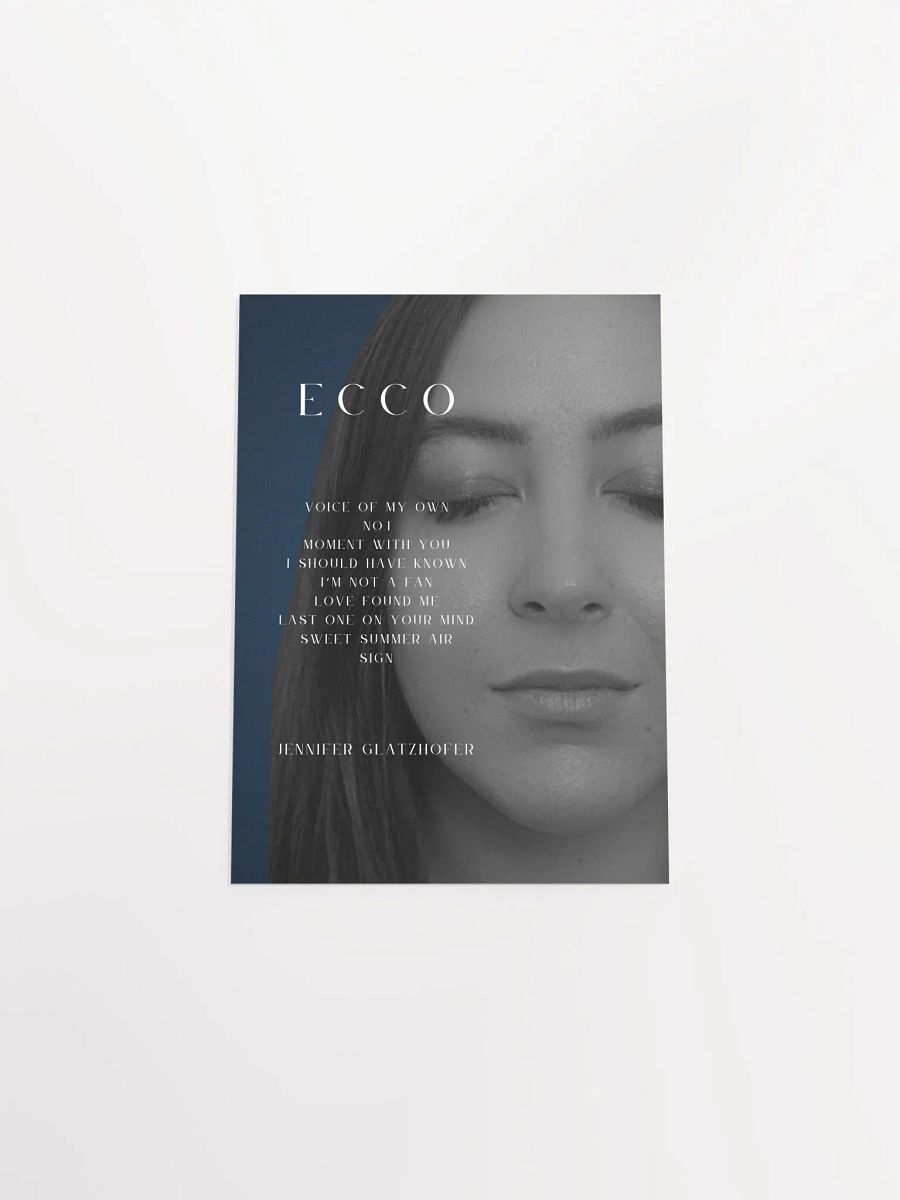 Ecco - Song Title Poster product image (8)