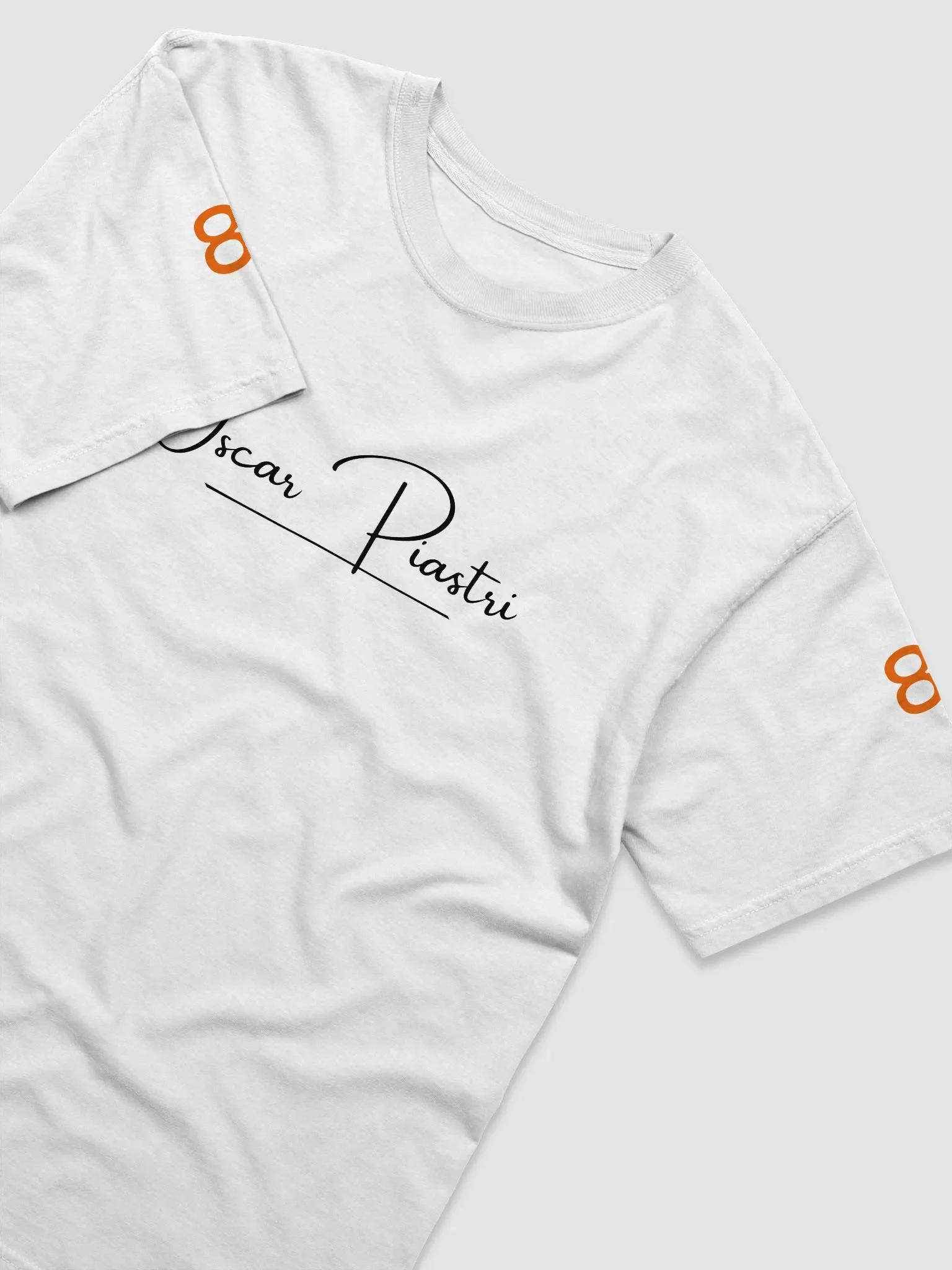 Oscar Piastri White Signature Tee product image (3)