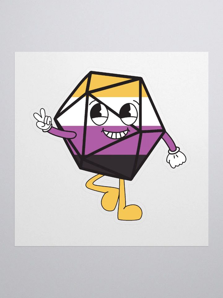 Enby Pride Sticker product image (1)