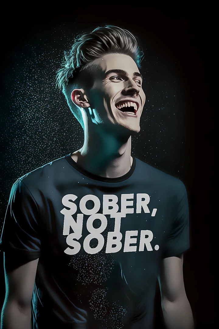 SOBER, NOT SOBER. | Men's T-Shirt product image (1)