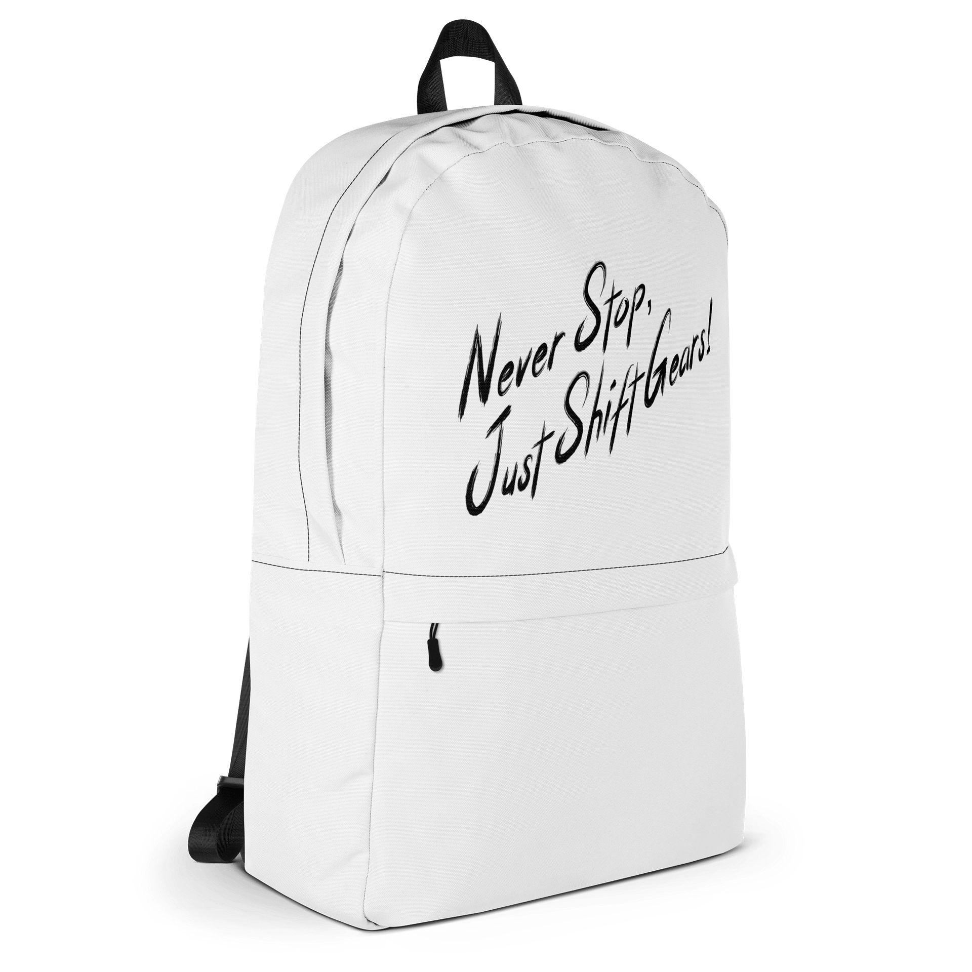 Never Stop, Just Shift Gears! - All-Over Print Backpack product image (4)
