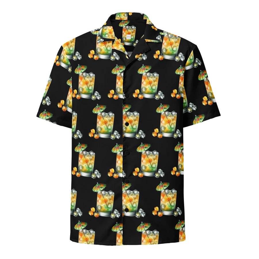 Hawaiian Style Beach Shirt, Umbrella Cocktail product image (1)