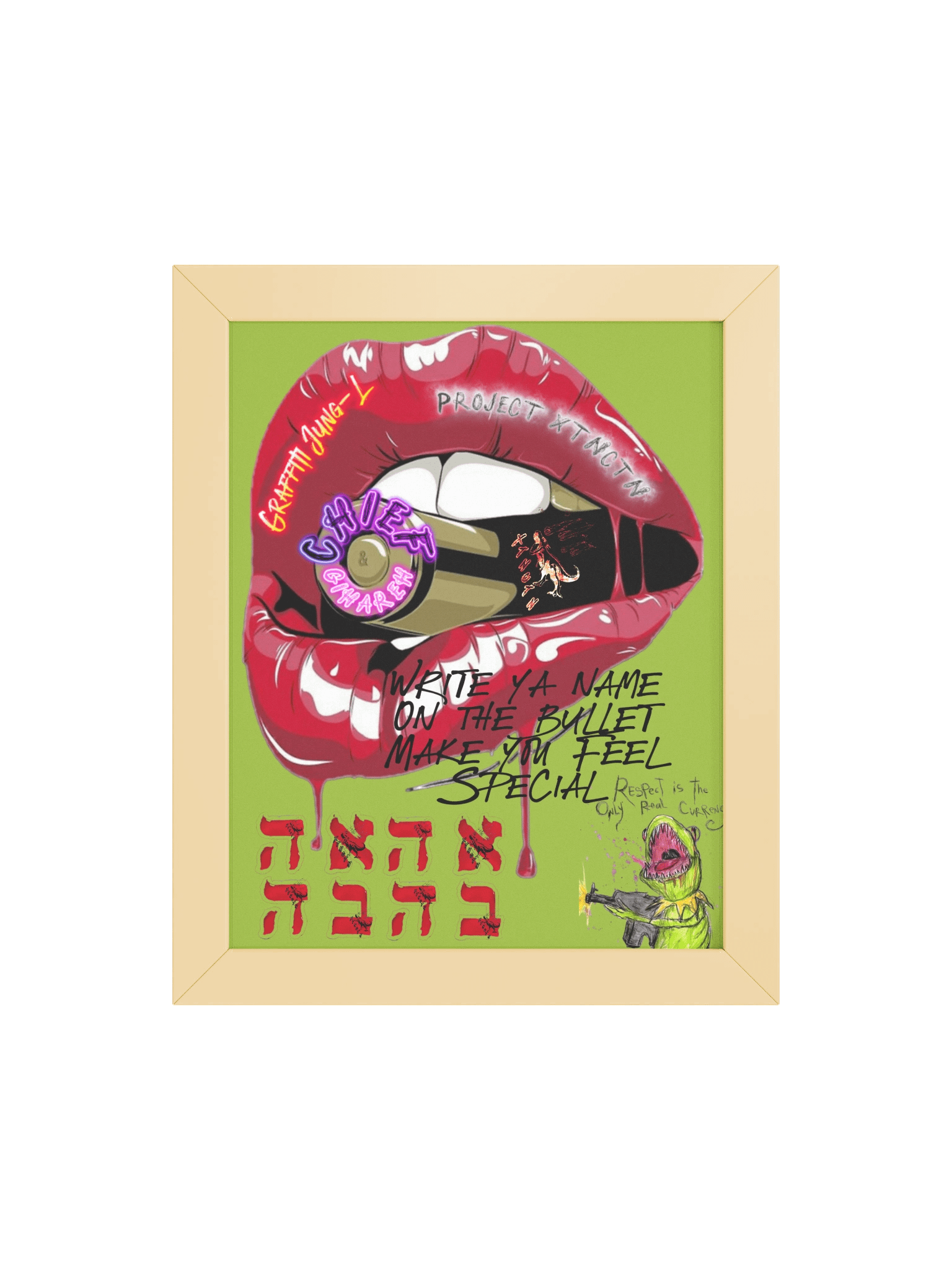 chief gihareh project xtnctn graffiti jungel poster product image (36)