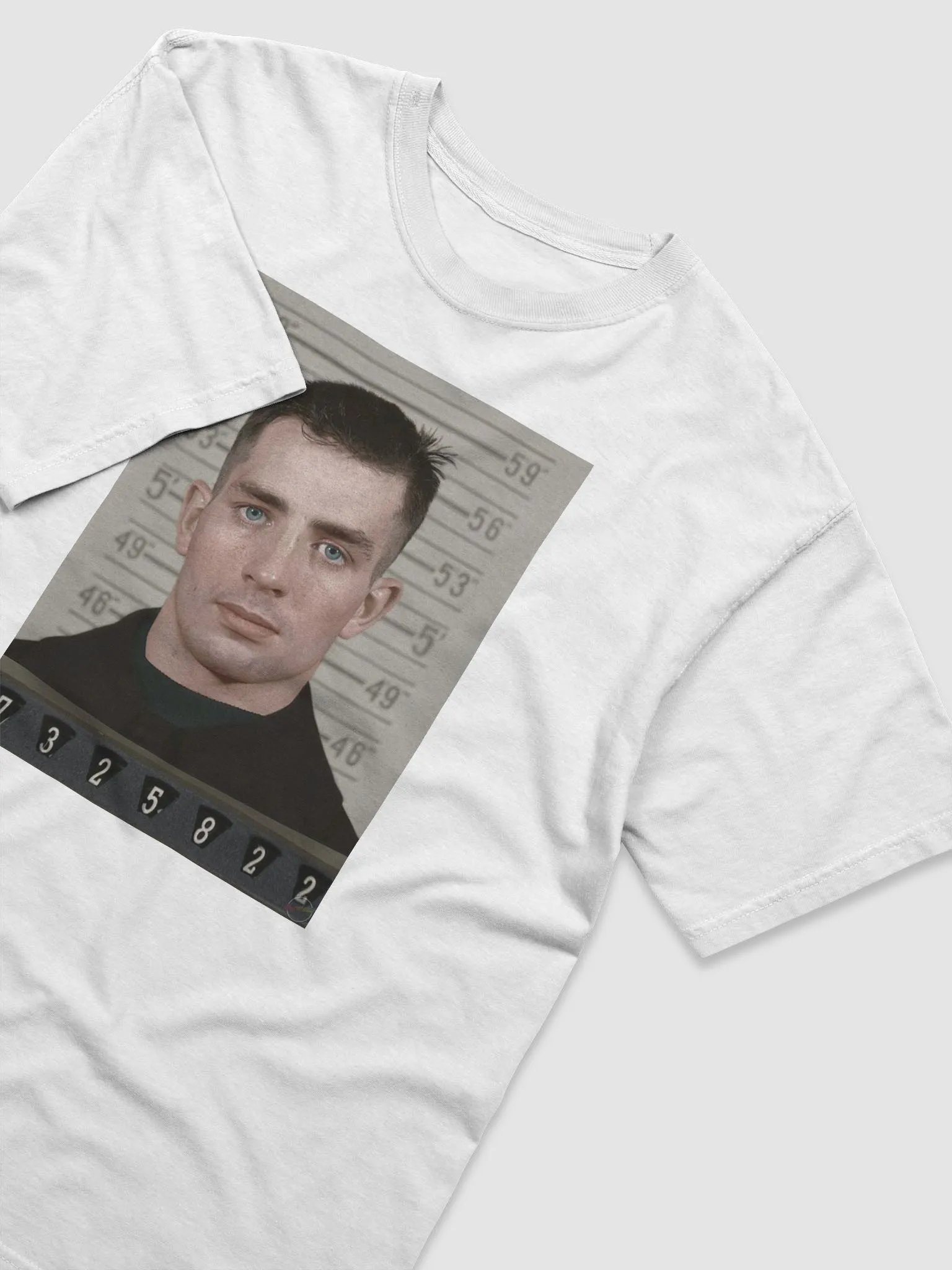 Jack Kerouac Naval Reserve Enlistment Mugshot (1943 - Colorized) - T-Shirt product image (3)
