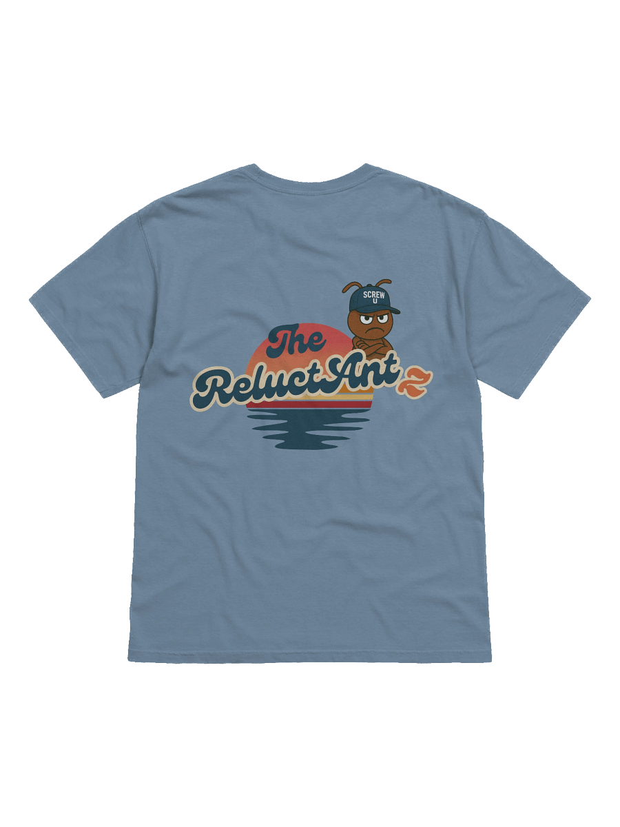 Screw U T-Shirt by The ReluctAntz - Ice Blue product image (3)